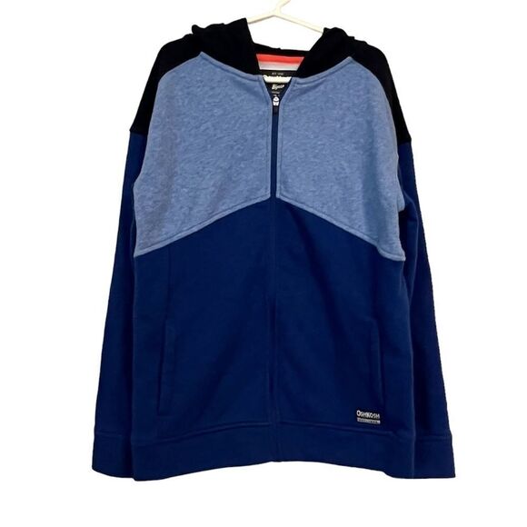 Kid's Oshkosh B'Gosh Blue Hoodie Jacket - Picture 1 of 6